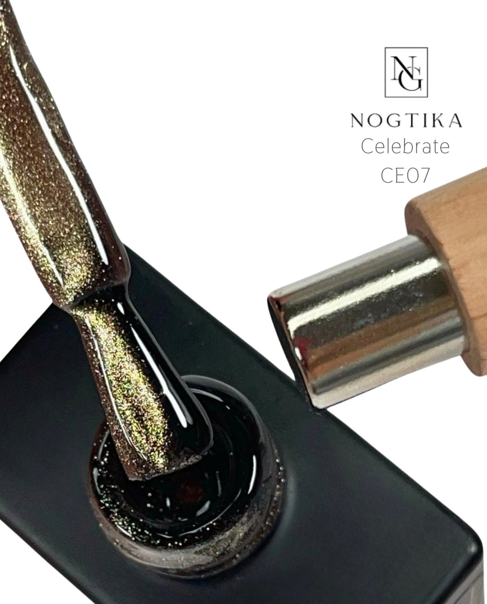 PARTY Cat Eye Gel Polish CELEBRATE 12ml by Nogtika TPO/HEMA-free