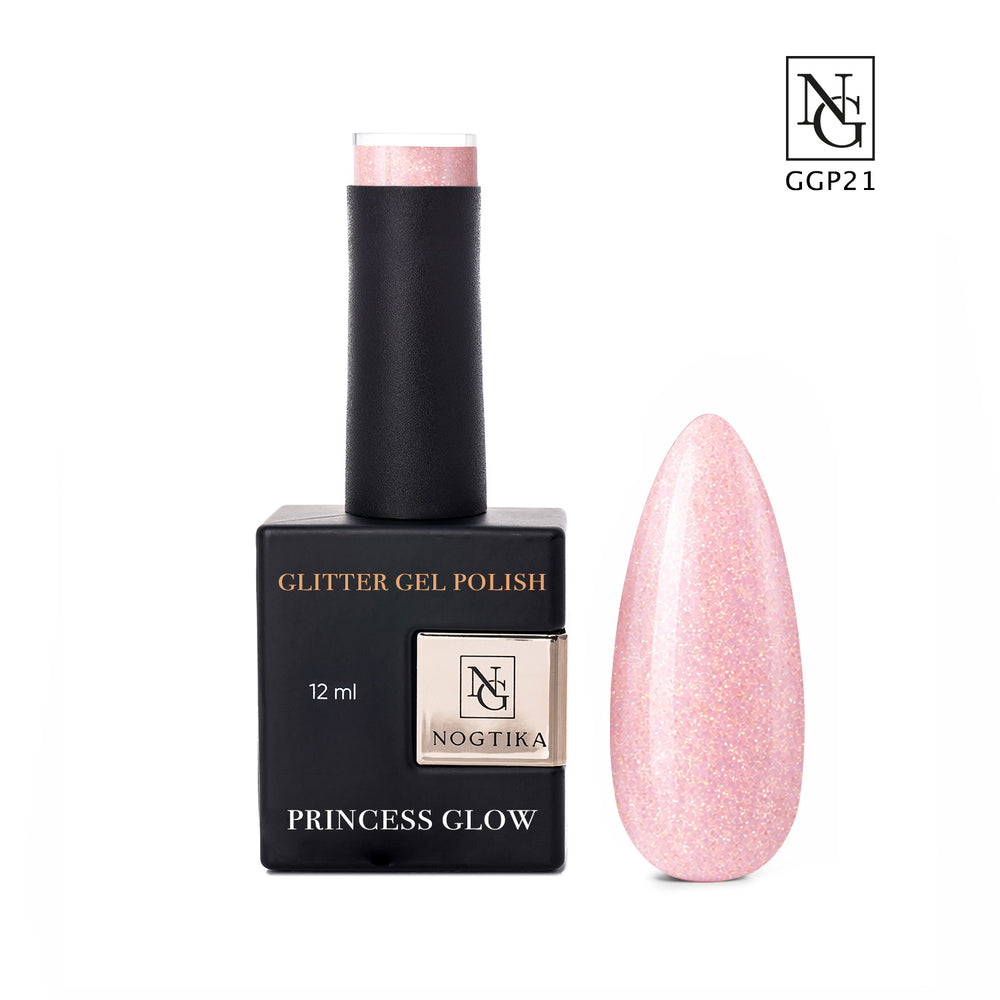 Гель-лак с блестками Princess Glow № GGP21 (12 мл), без TPO