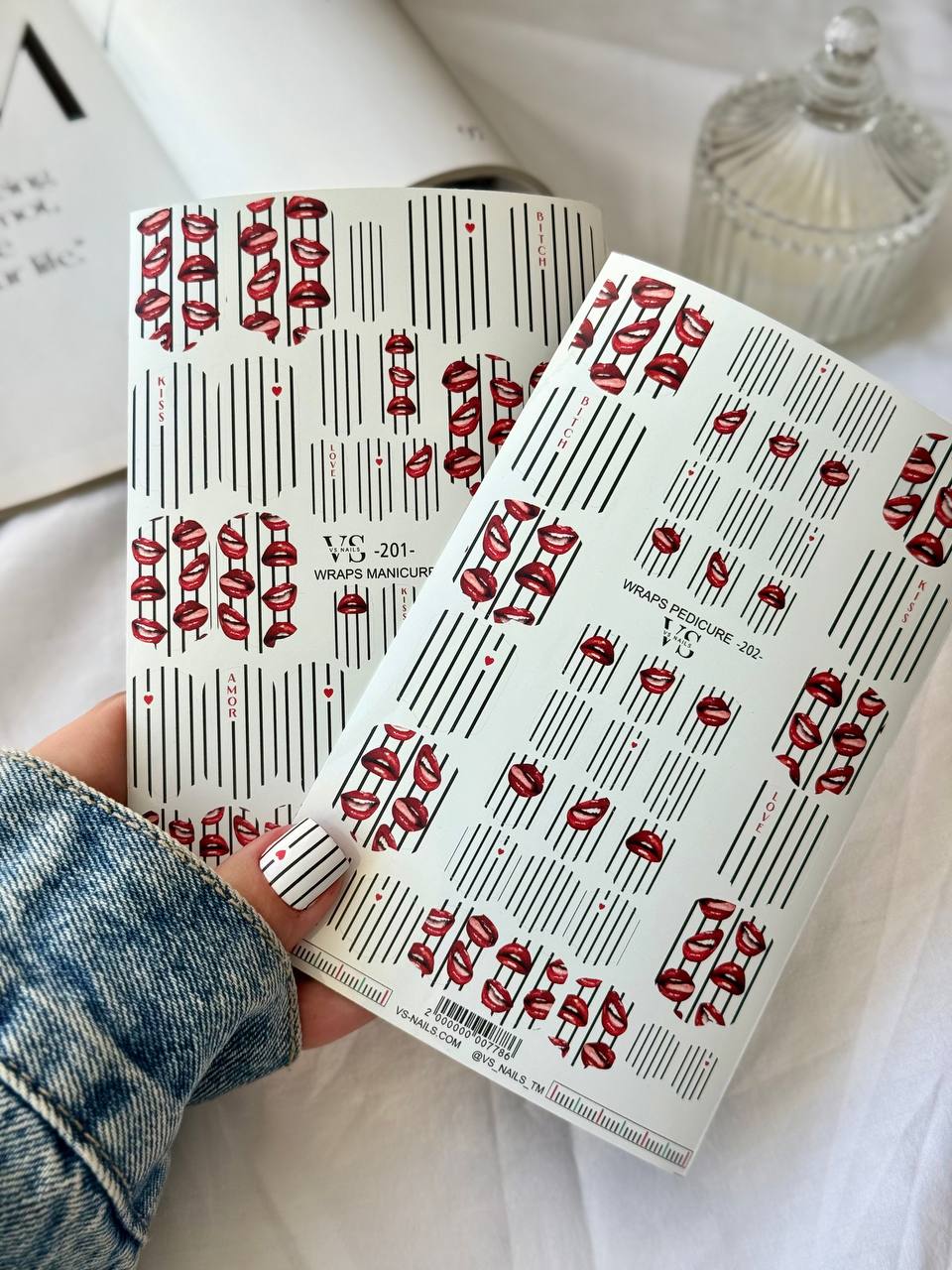 Wrap für Pedicure Maxi 202 von VS Nails