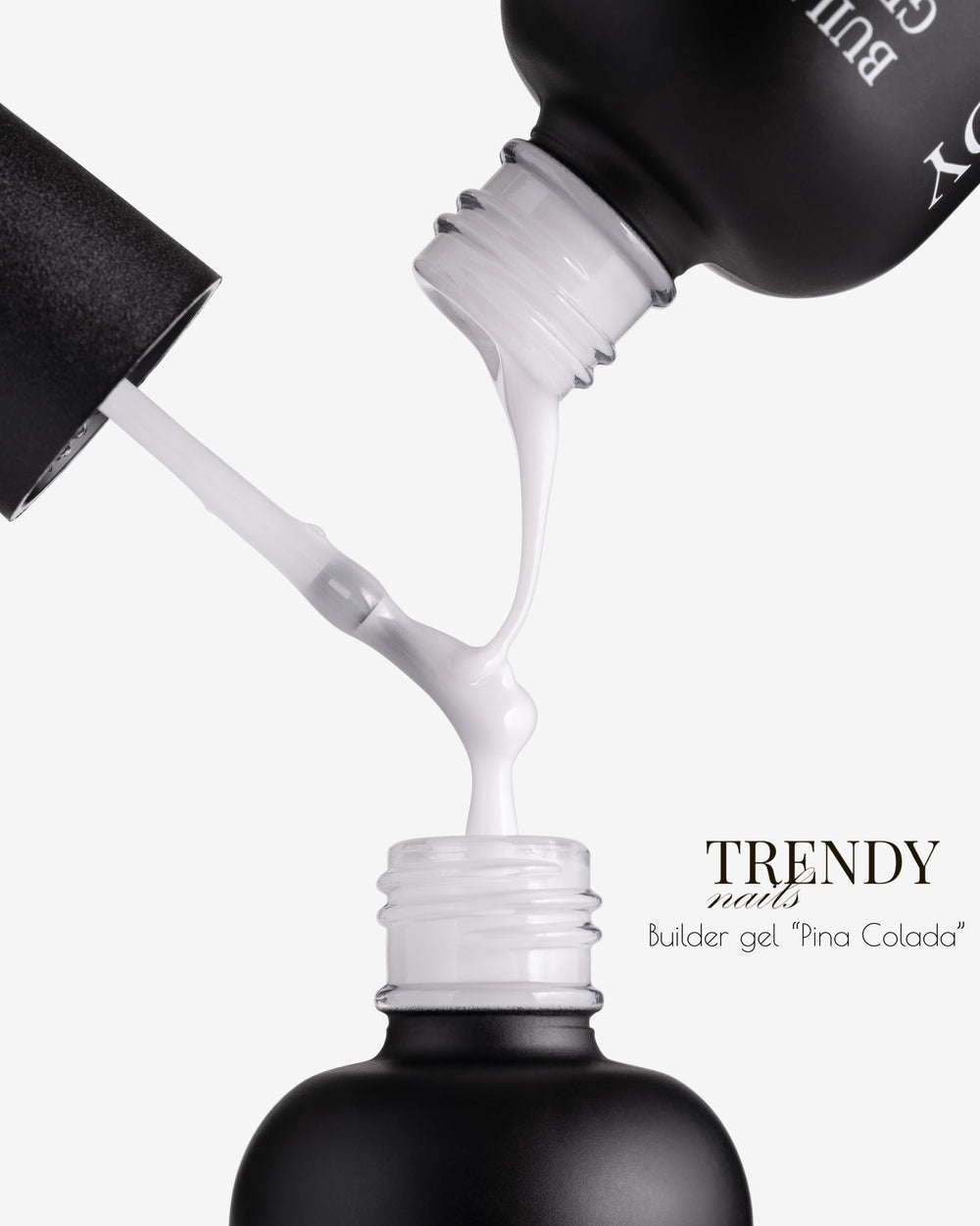 Builder Gel nella bottiglia Pina Colada di Trendy Nails 15ml/ 30ml (autolivellante)