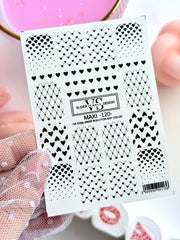 Slider maxi (Wasserlösliche Aufkleber) 120 von VS Nails