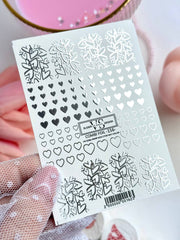 Slider  Combi Folie (Wasserlösliche Aufkleber) von VS Nails 156