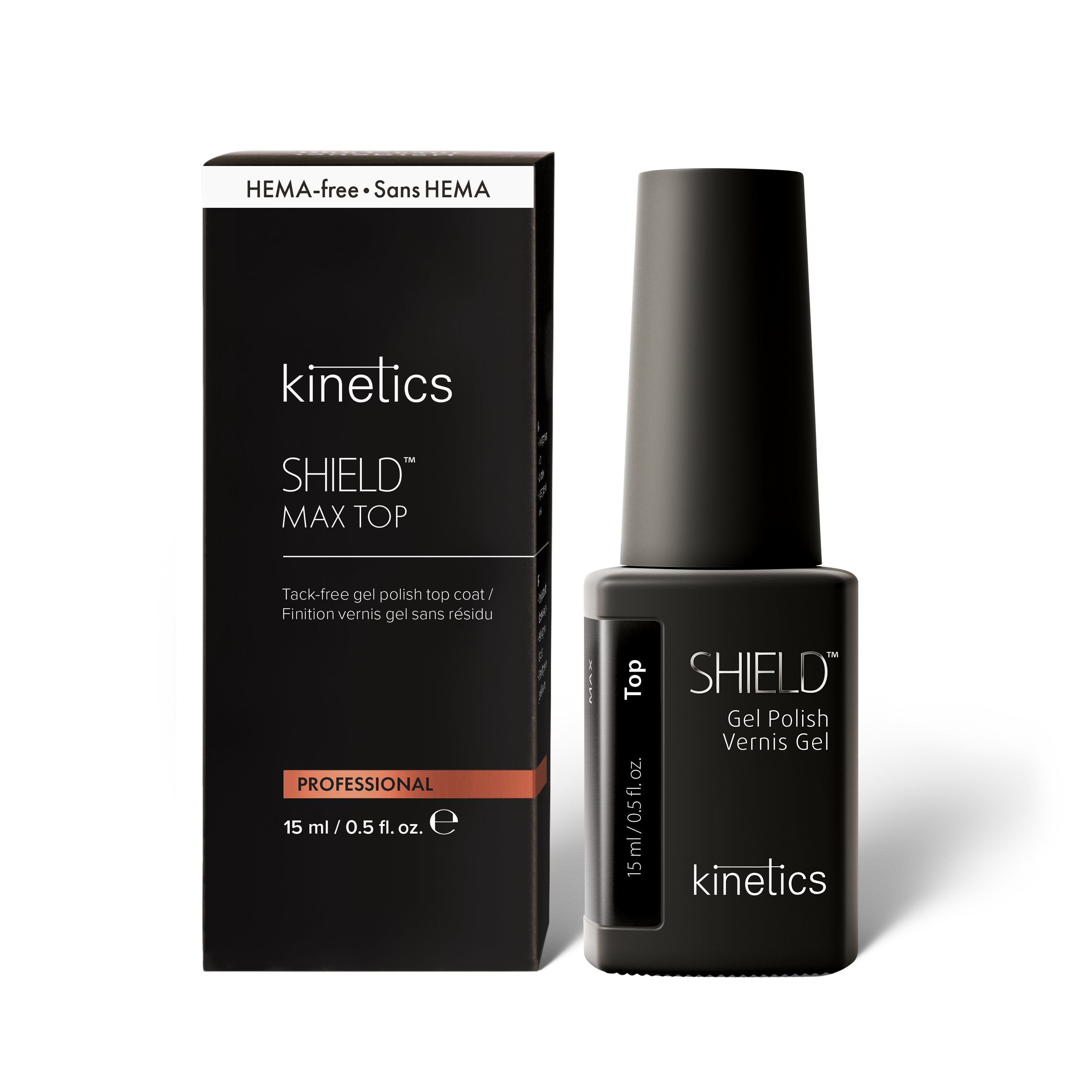 Kinetics SHIELD MAX Top 15ml (HEMA-Freie)