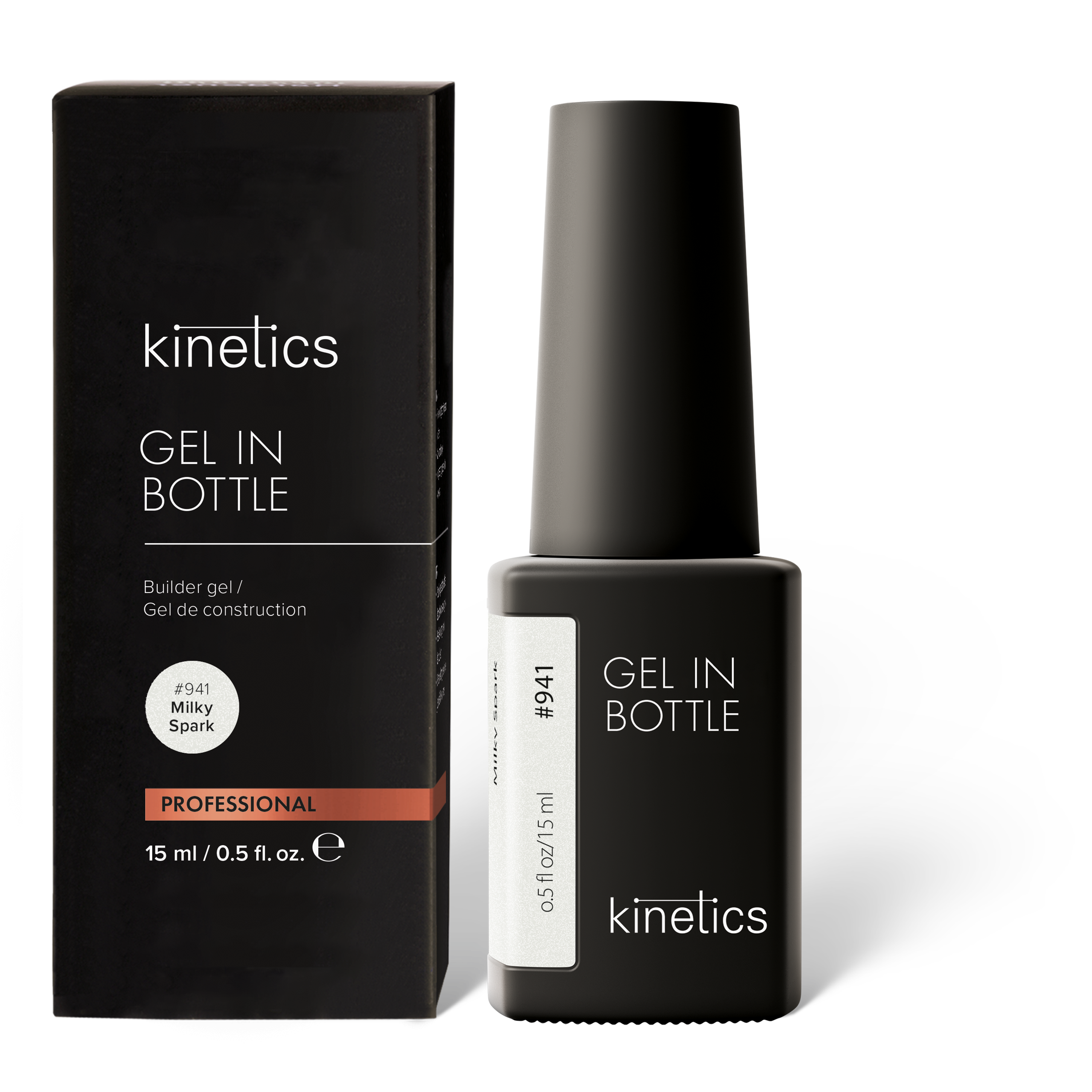 Kinetics GEL IN BOTTLE Milky Spark Nr. 941