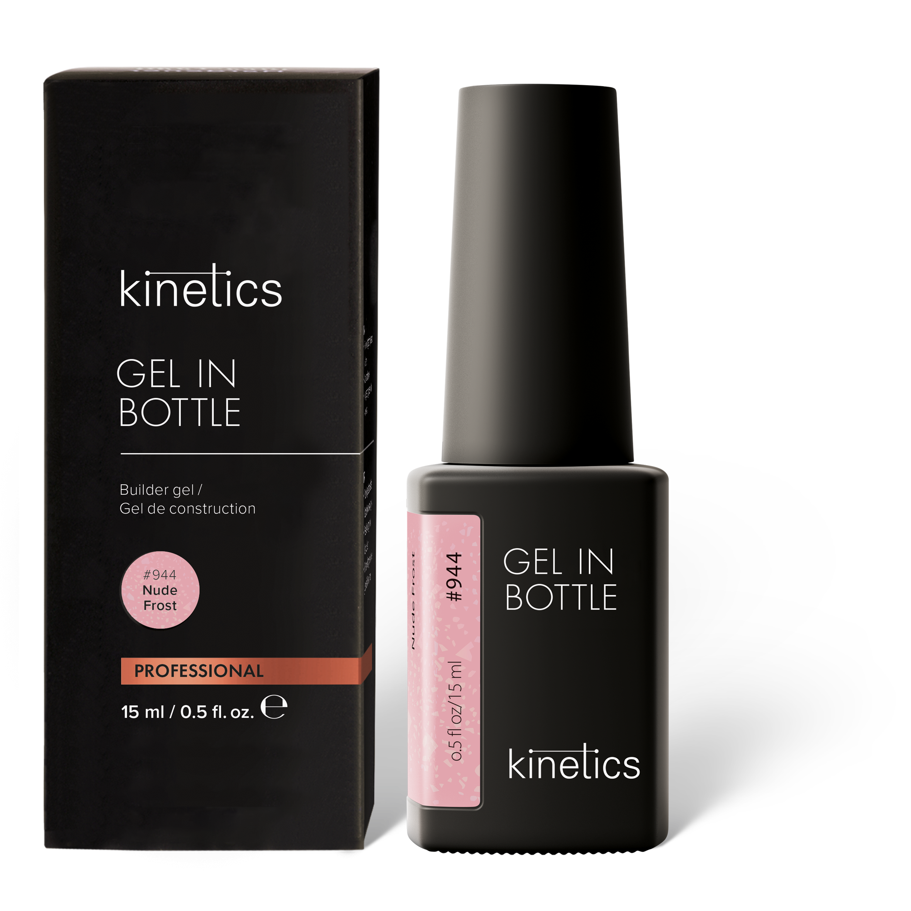 Kinetics GEL IN BOTTLE Nude Frost Nr. 944