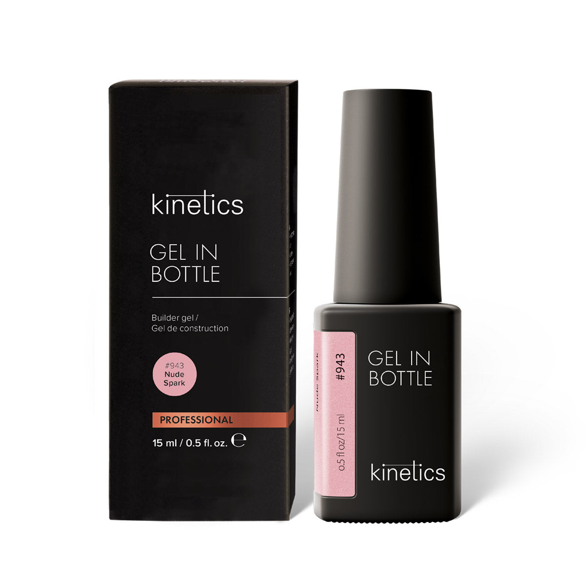 Kinetics GEL IN BOTTLE Nude Spark Nr. 943