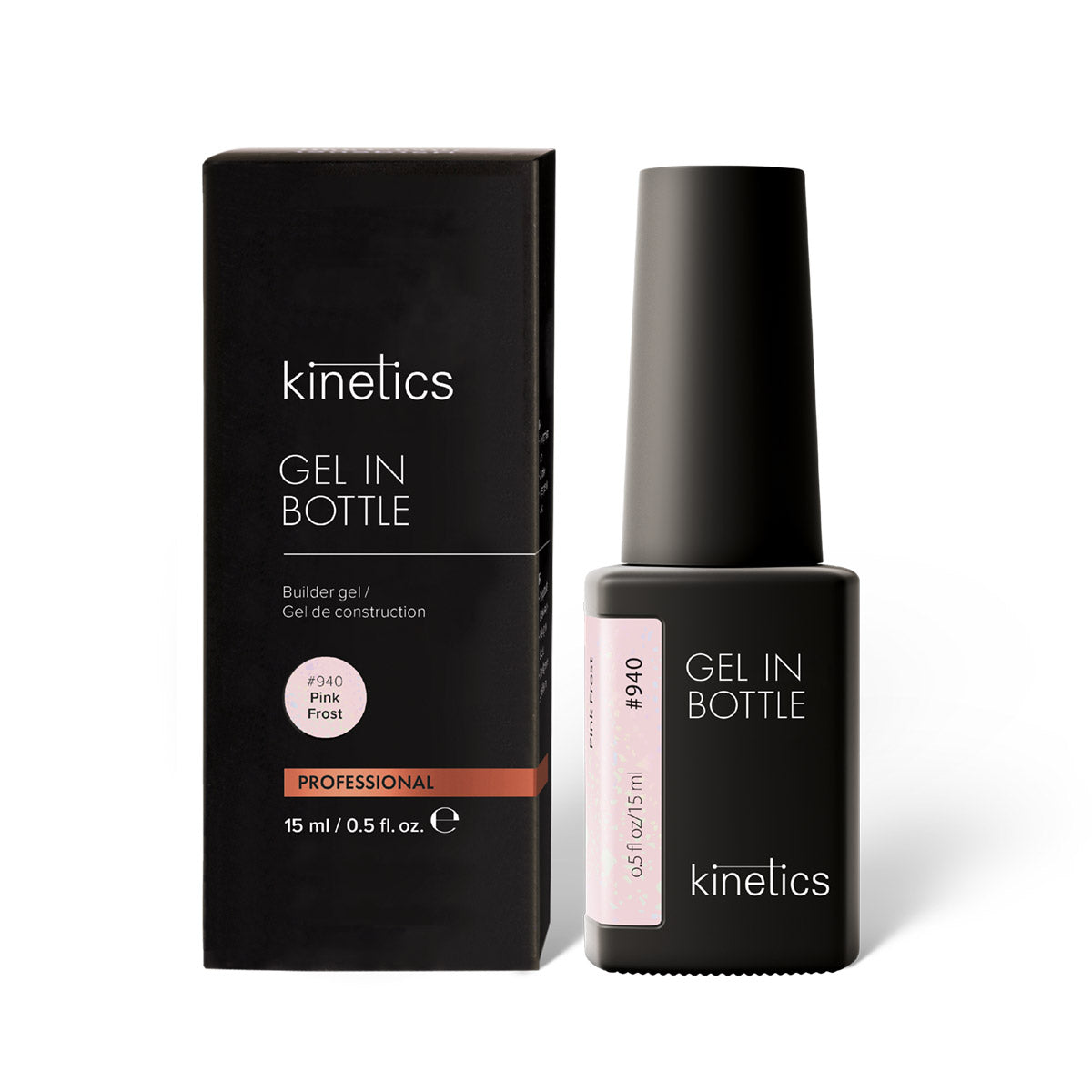 Kinetics GEL IN BOTTLE Pink Frost Nr. 940