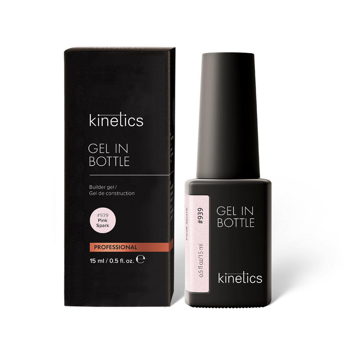 Kinetics GEL IN BOTTLE Pink Spark Nr. 939