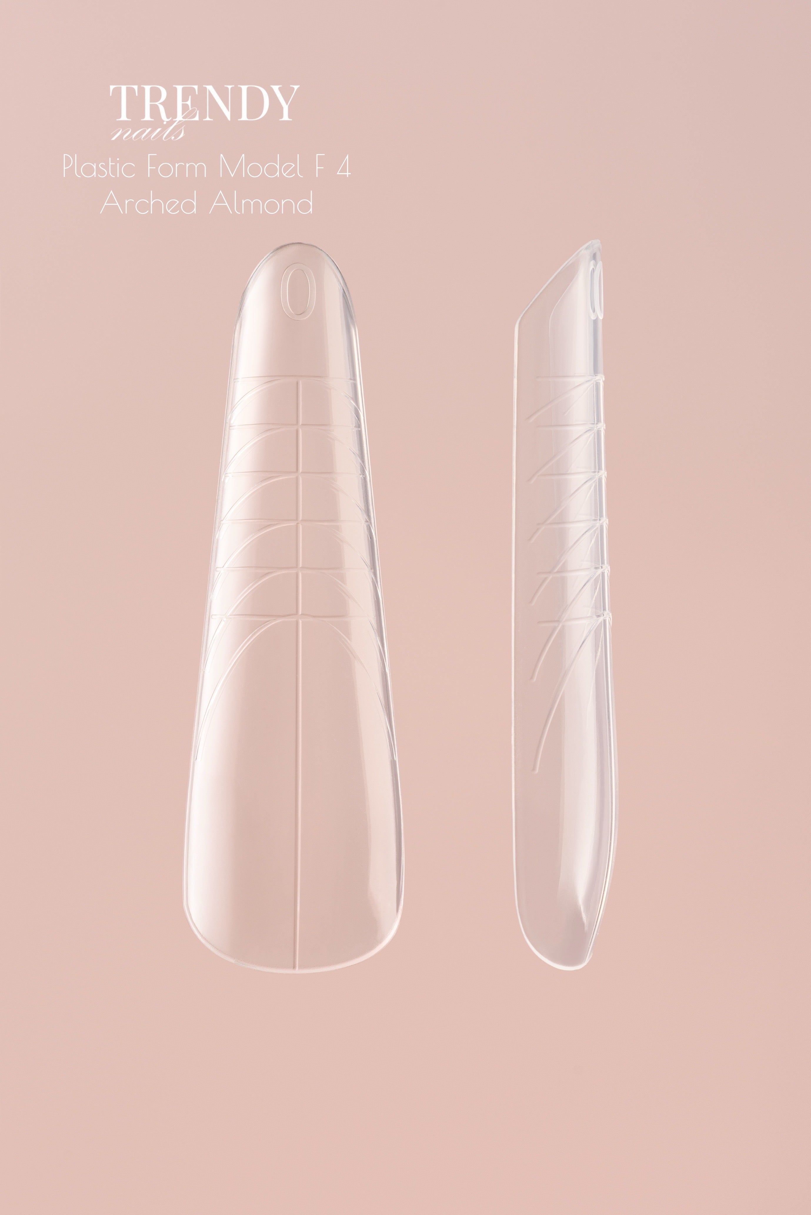 Neue Dual Tips Arched Almond Form 140Stk. Model F4 von Trendy Nails