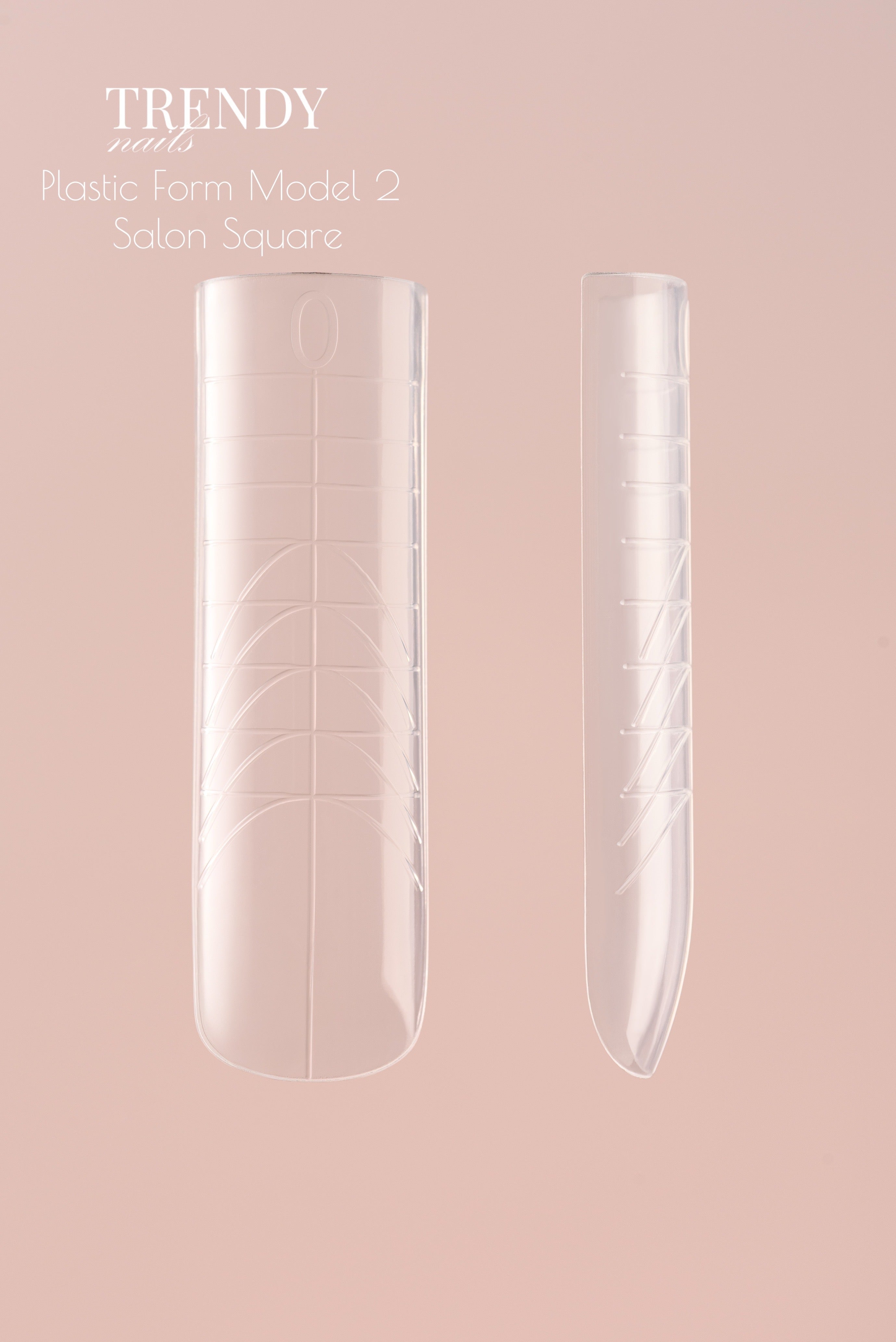 Neue Dual Tips Arched Square Form 140Stk. Model F2 von Trendy Nails