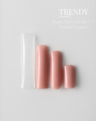 Neue Dual Tips Salon Square Form 140Stk. Model F1 von Trendy Nails