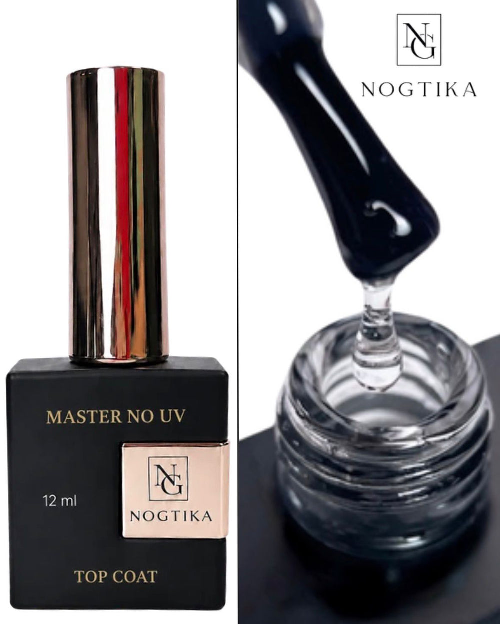 Master Top Coat ohne UV (ohne Schwitzschicht) 12ml "Clear" TPO/HEMA-Free