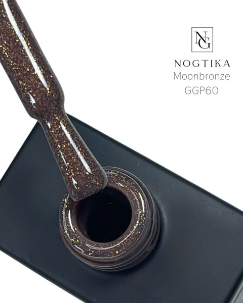 Гель-лак с блестками MOONBRONZE № GGP60 (12 мл), без TPO/HEMA