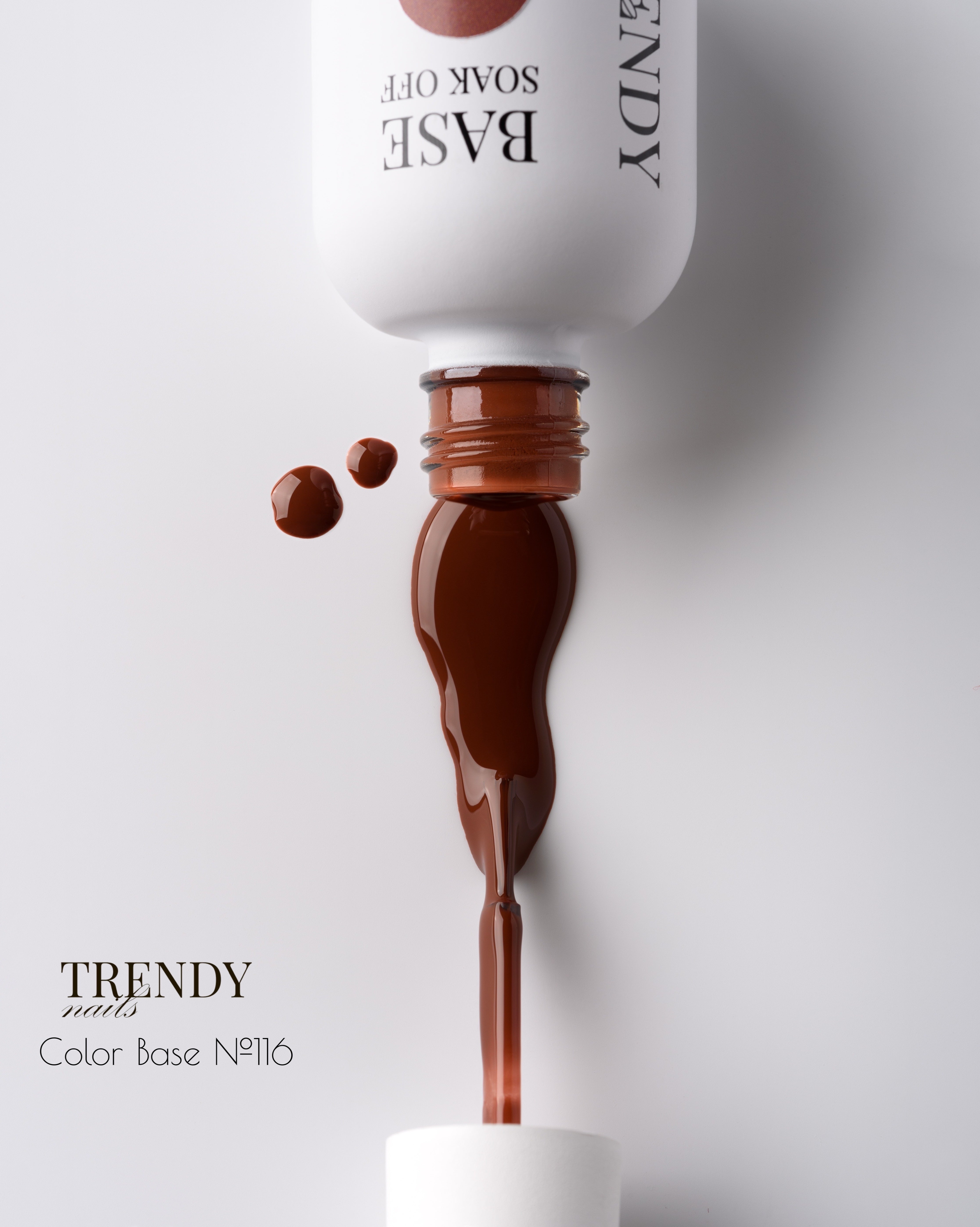 Cover Color BASE #118 8ml von Trendy Nails TPO-Free