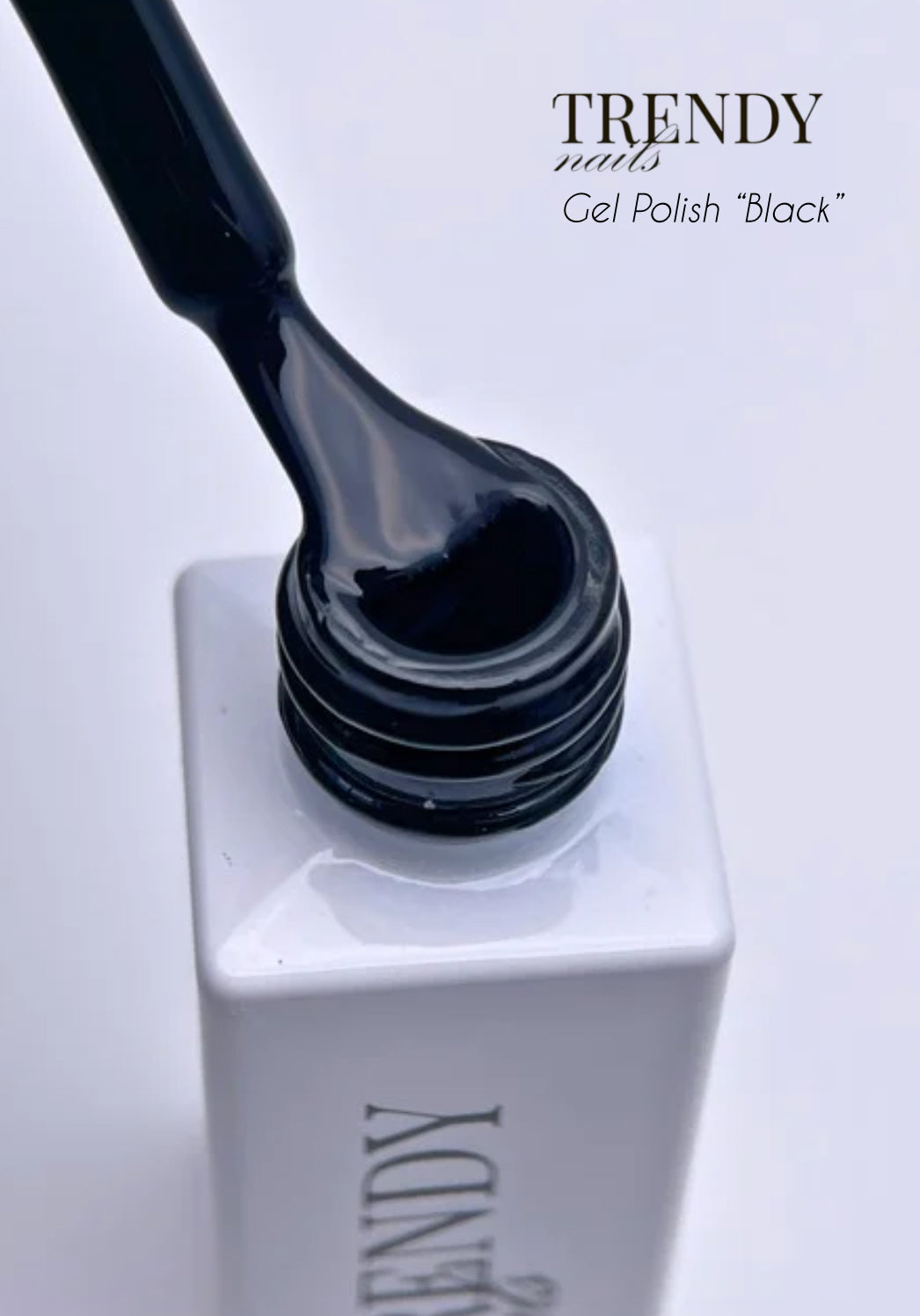 Gel Polish "Black" (8ml) von Trendy Nails (TPO/HEMA-free)