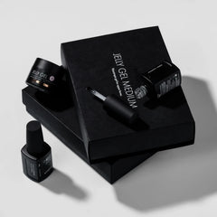 NEU Kinetics  (TPO/HEMA-free) Testpaket TREND TRIO Shield Gel in Bottle #937, #938 und Nude Top Stone#939