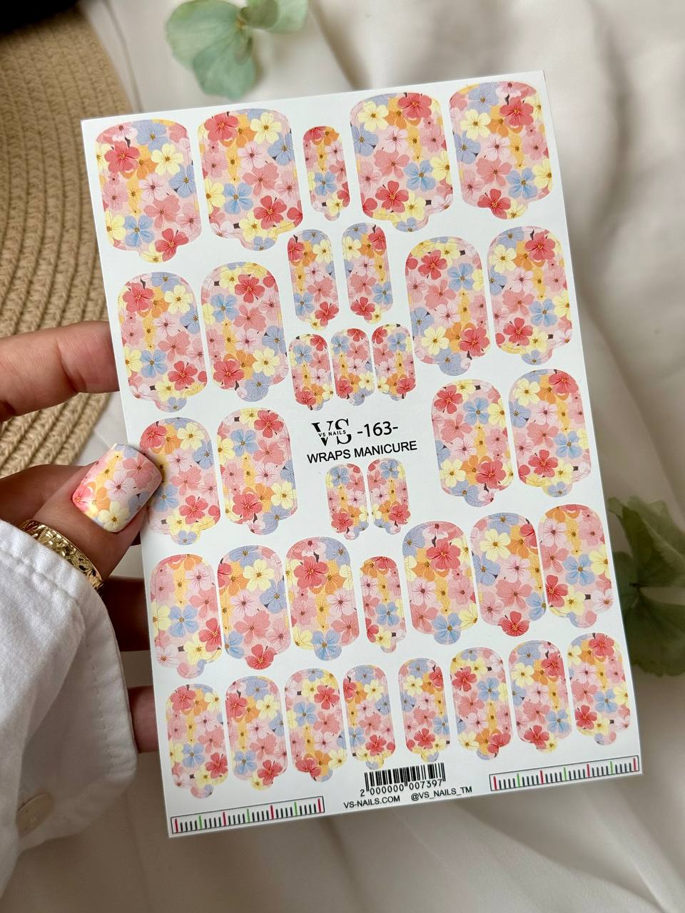 Wrap für Manicure Maxi 163 von VS Nails