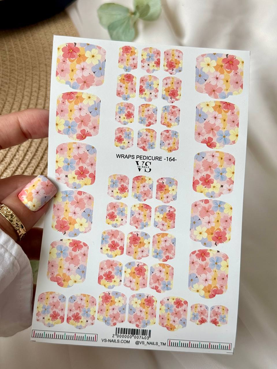 Wrap für Pediküre Maxi 164 von VS Nails