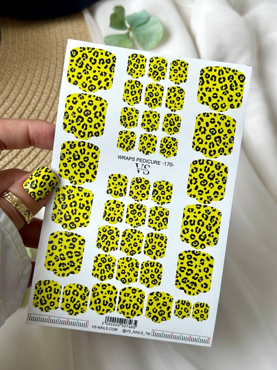 Wrap für Pediküre Maxi 170 von VS Nails