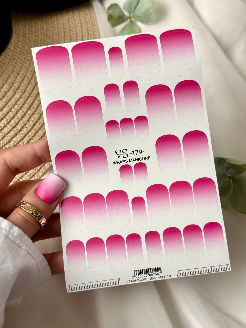 Wrap für Manicure Maxi 179 von VS Nails