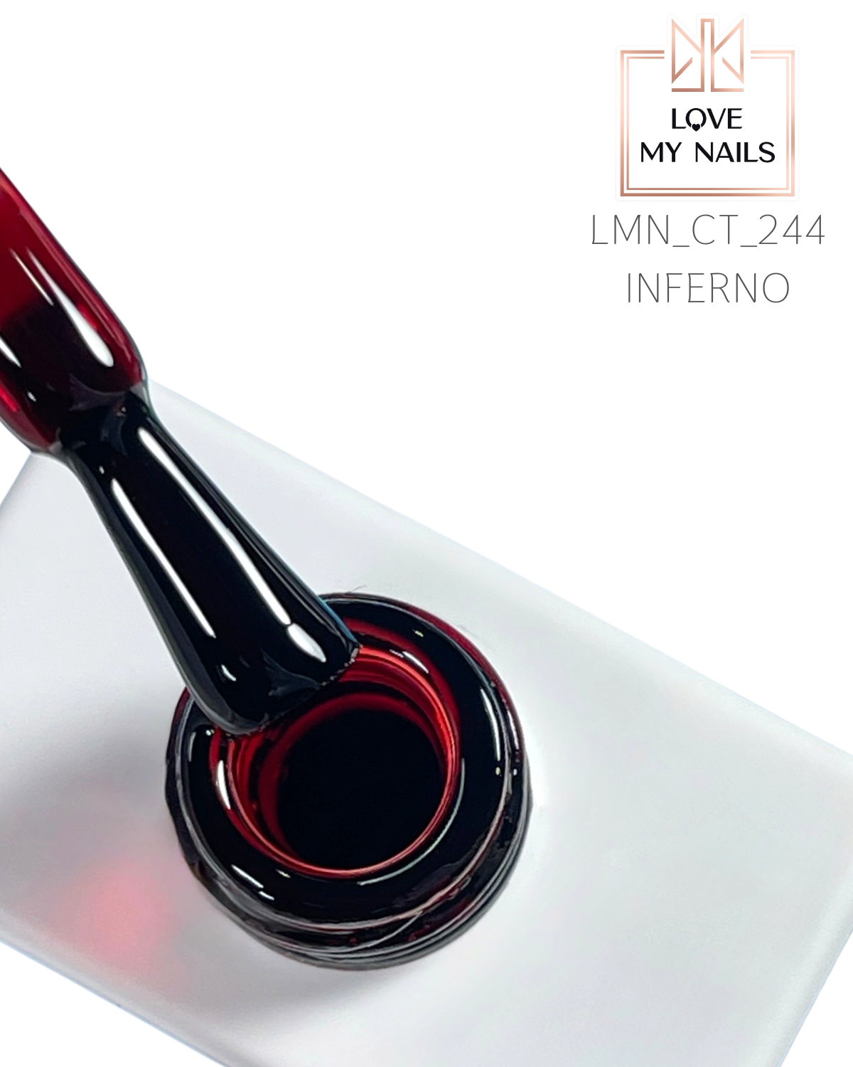 Color Top INFERNO 12ml von Love My Nails (HEMA/TPO-free)