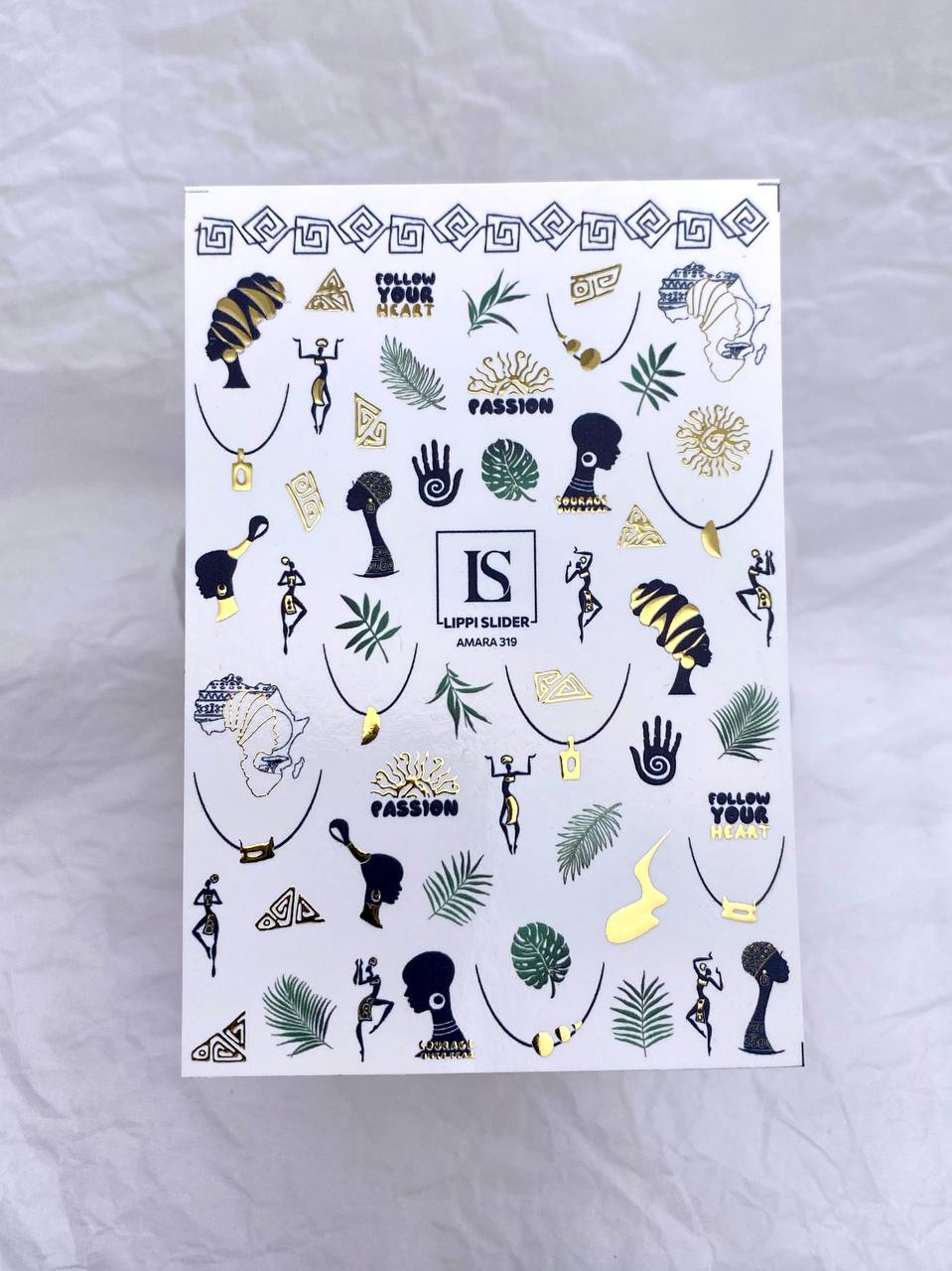 Slider "Amara" 319 (Wasserlösliche Aufkleber) von Lippi Slider