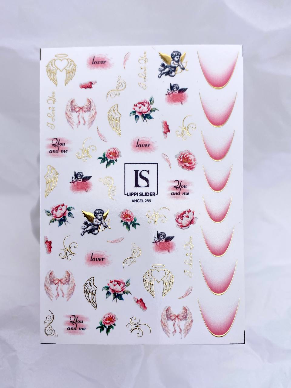 Slider "Angel" 289 (Wasserlösliche Aufkleber) von Lippi Slider