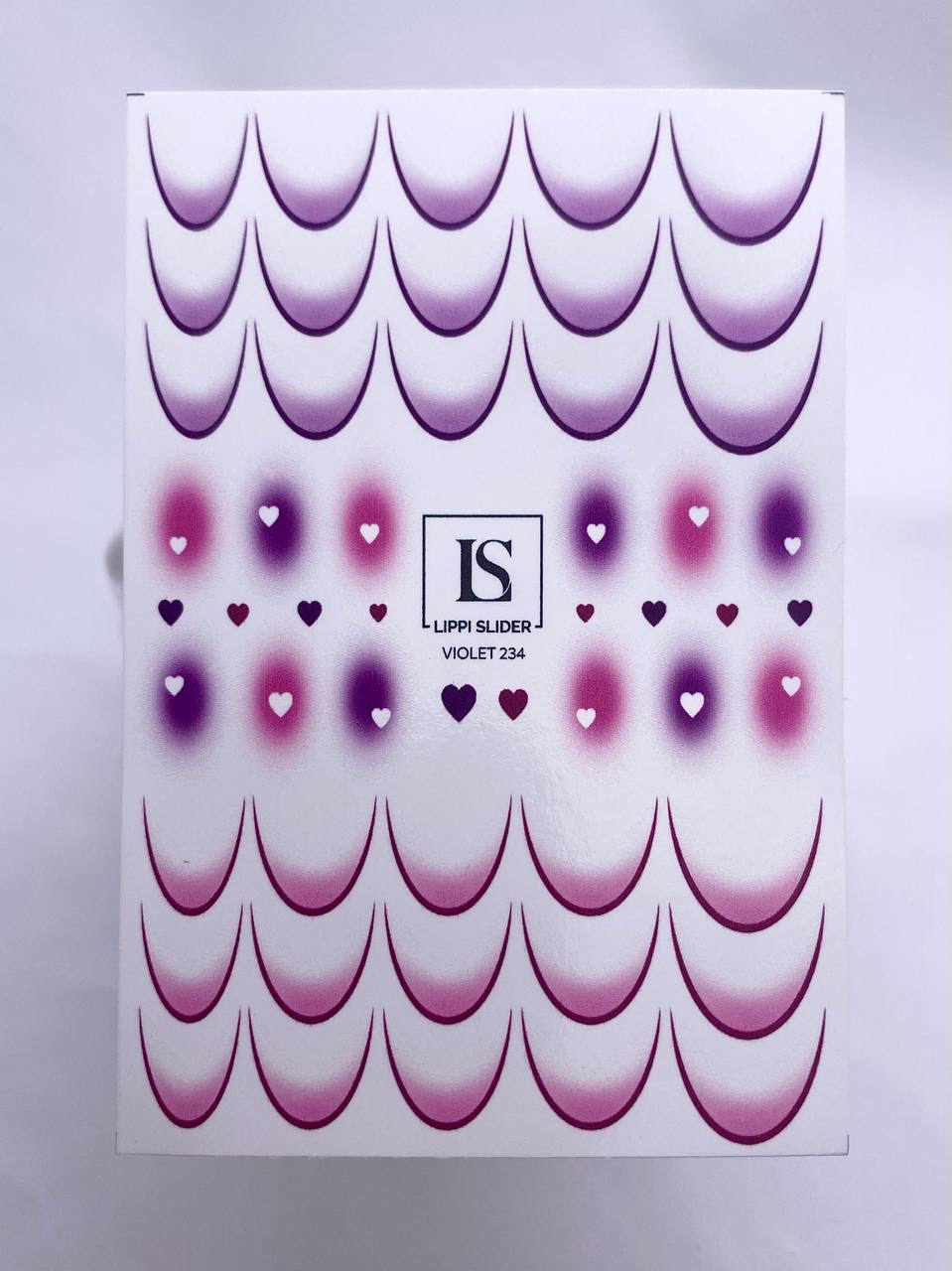 Slider "Violet" 234 (Wasserlösliche Aufkleber) von Lippi Slider