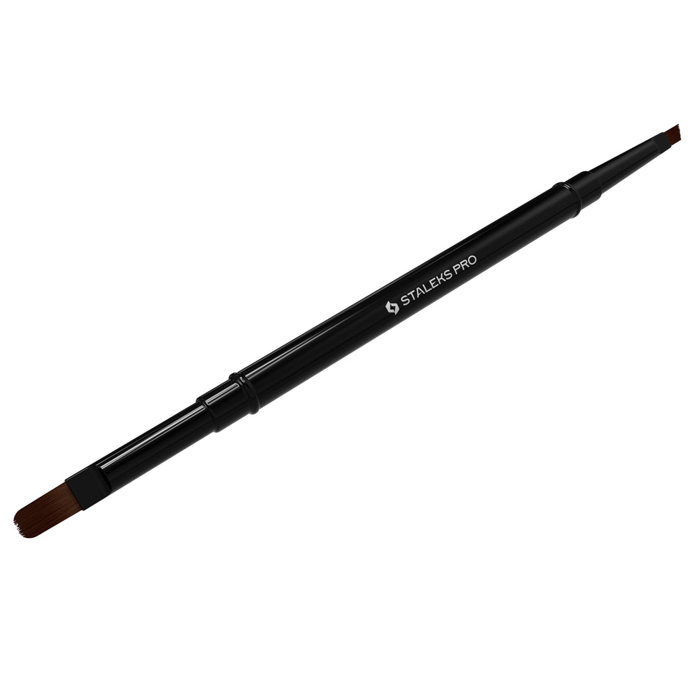 EXPERT doppelseitiger Pinsel für Gel 11 mm / für Gel 7 mm
