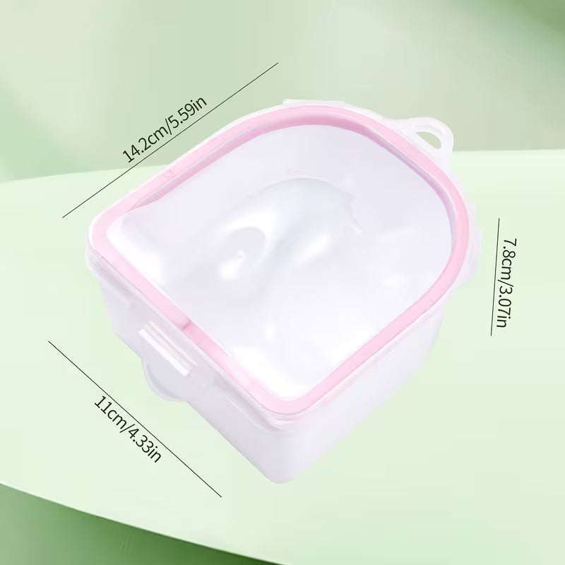 Praktische Nagel-Einweichschale (Händebad)