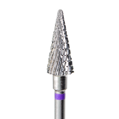 Fräseraufsatz Hartmetall Bit Rundkegel spitz (violett) grob von KMIZ