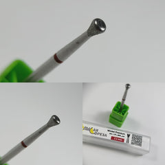 LYSAYA FREZA Diamant Bit Winkel PREMIUM  (rot) fein