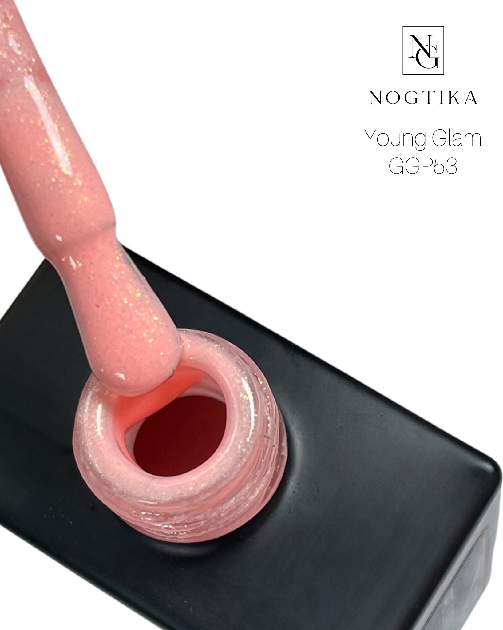 Glitter Gel Polish Young Glam Nr. GGP53 (12ml) TPO-free