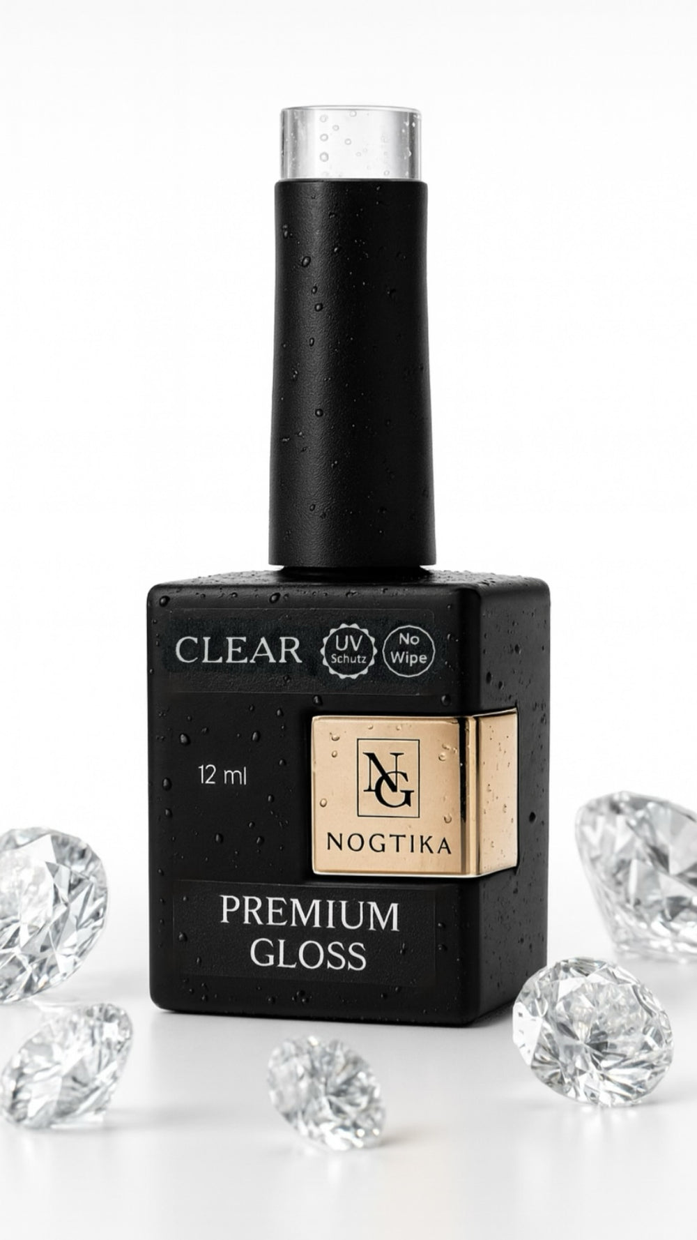 Premium Gloss Top Gel (without sweat layer) 14ml 'Clear'