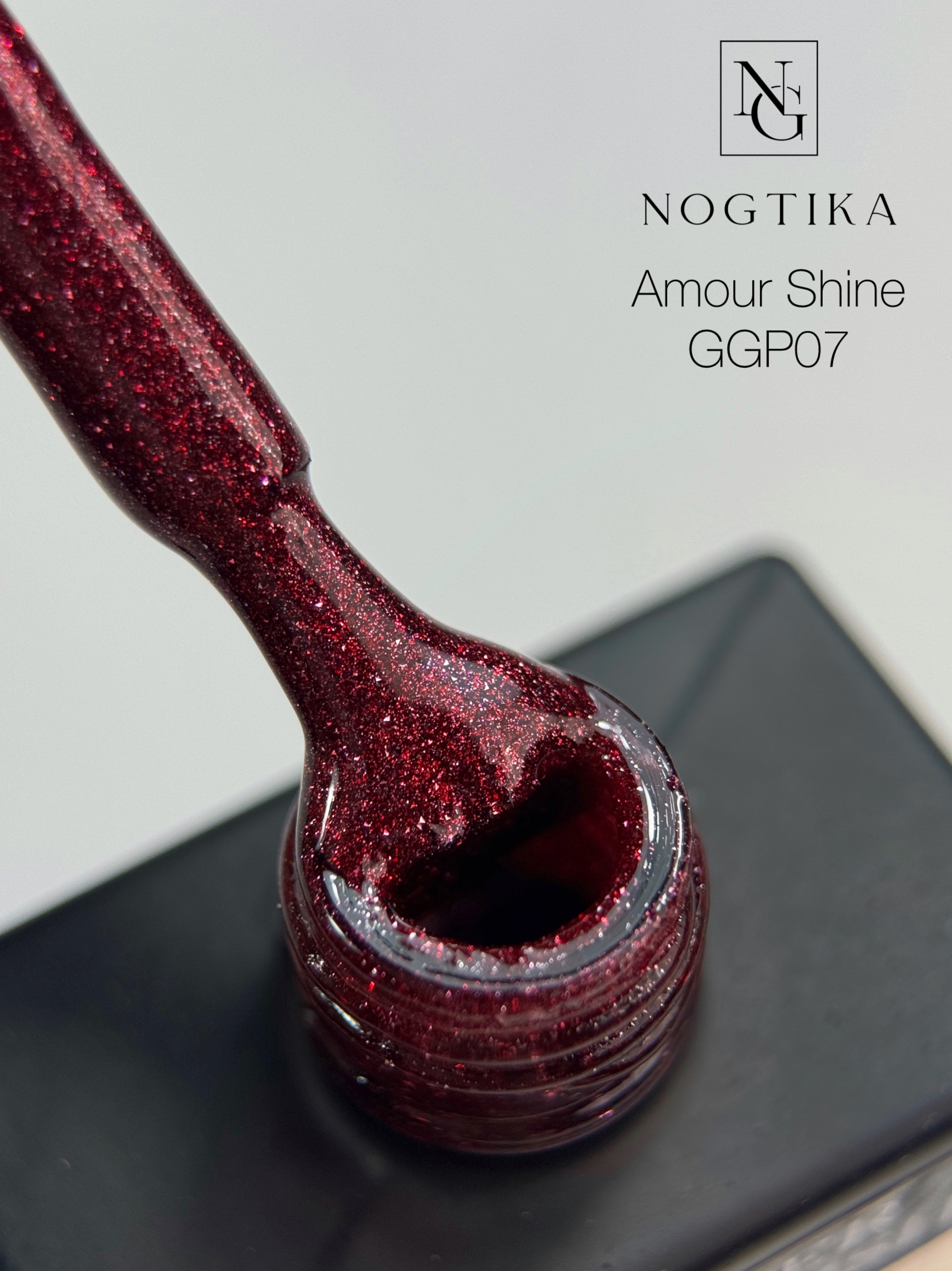 Glitter Gel Polish # 7 Amour Shine (12ml) TPO-free