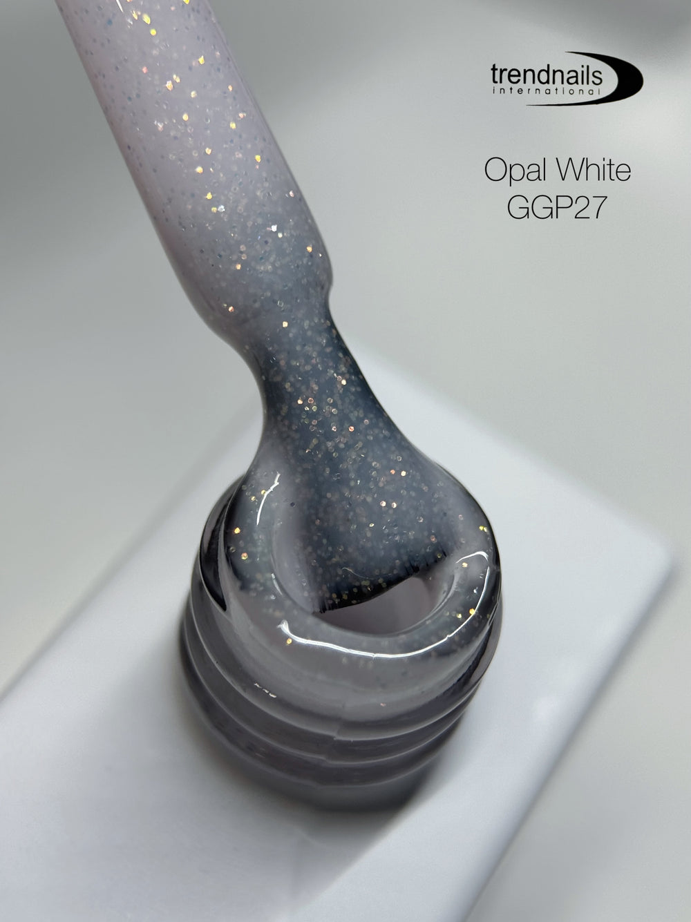 Glitter Gel Polish Opal White No. GGP27 (12ml) TPO-free