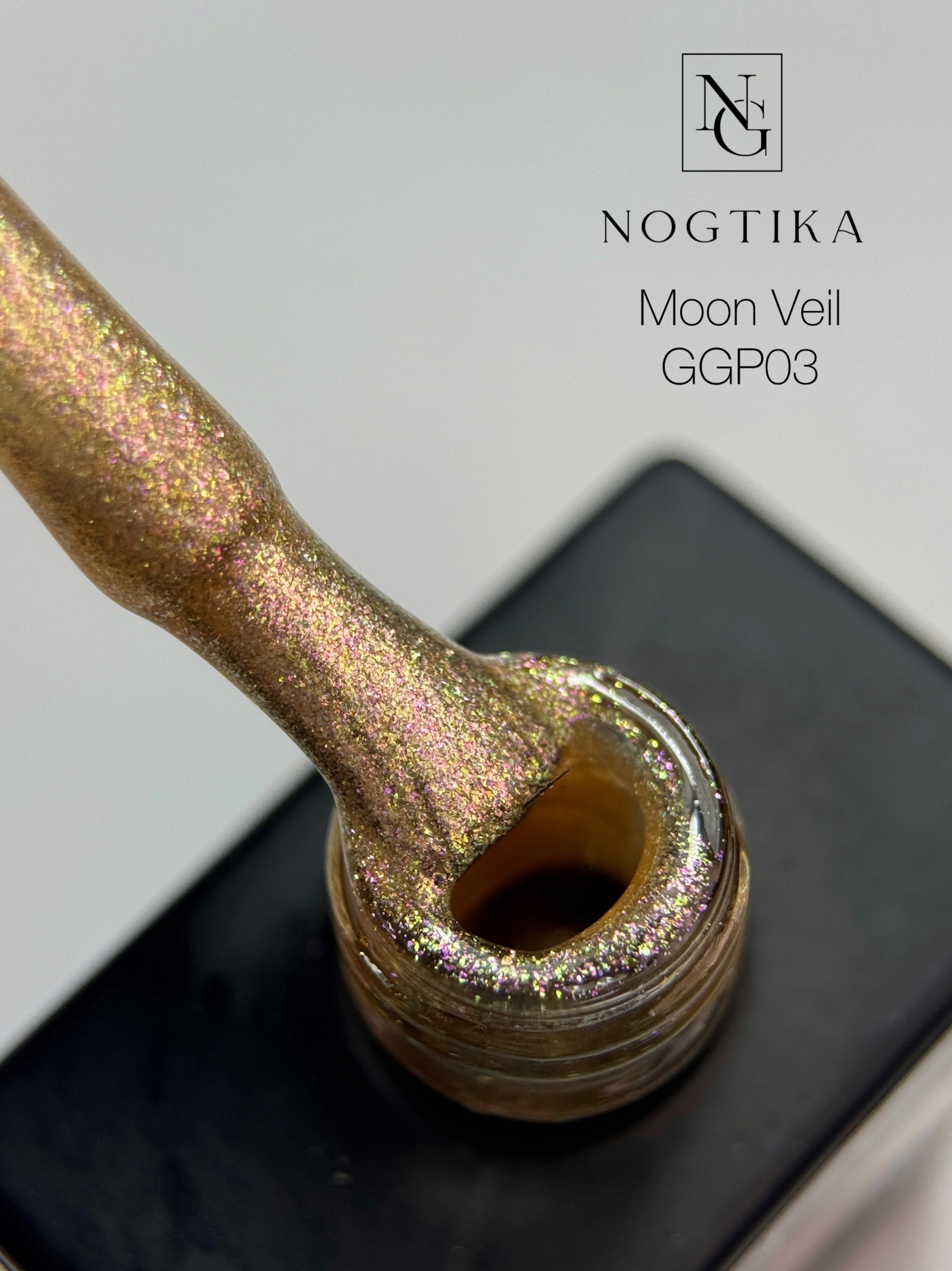 Glitter Gel Polish # 3 Moon Veil (12ml) TPO-free