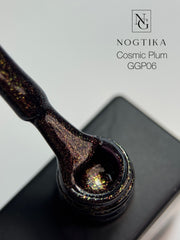 Glitter Gel Polish # 6 Cosmic Plum(12ml) TPO-free