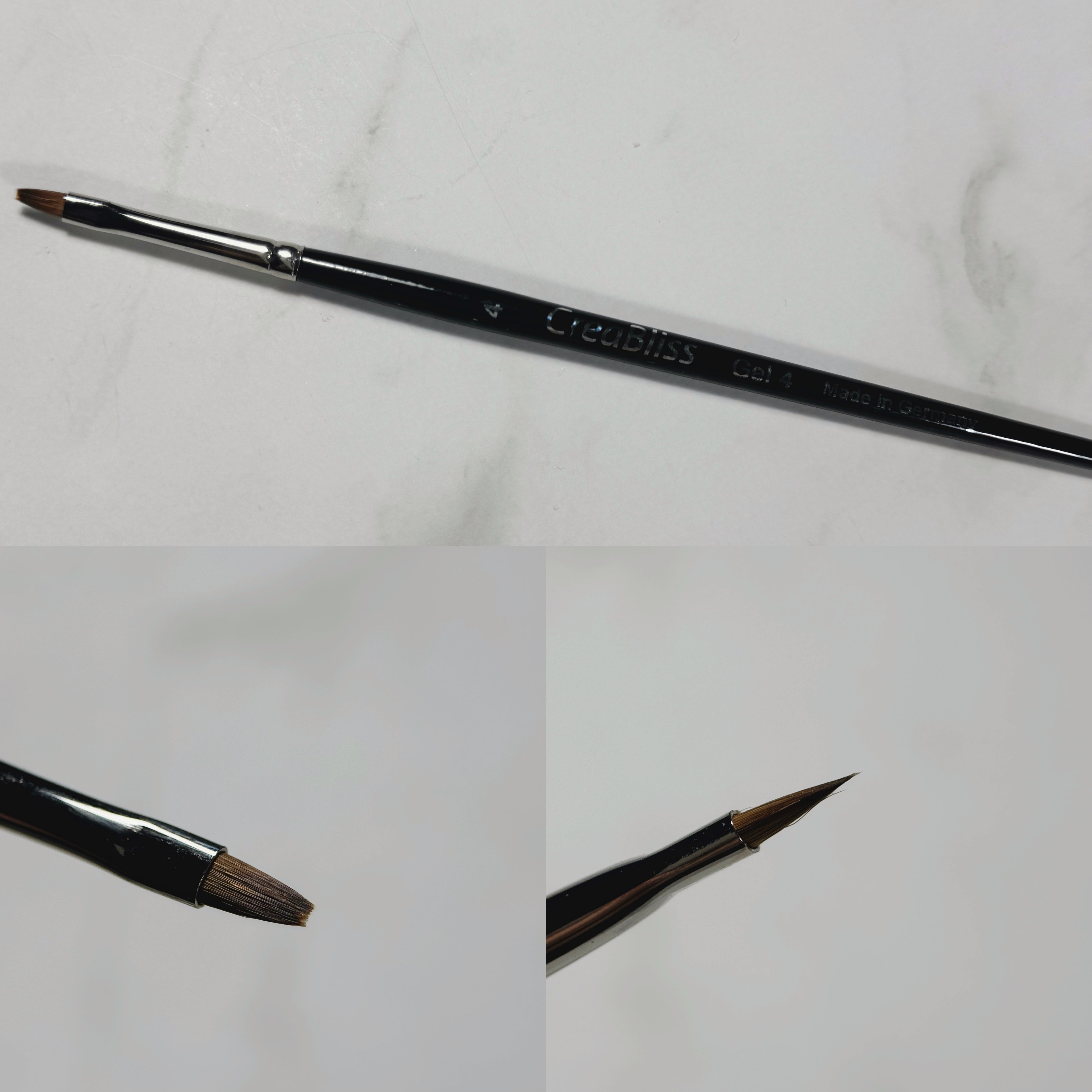 Gel Pinsel Größe 4 square von Creabliss