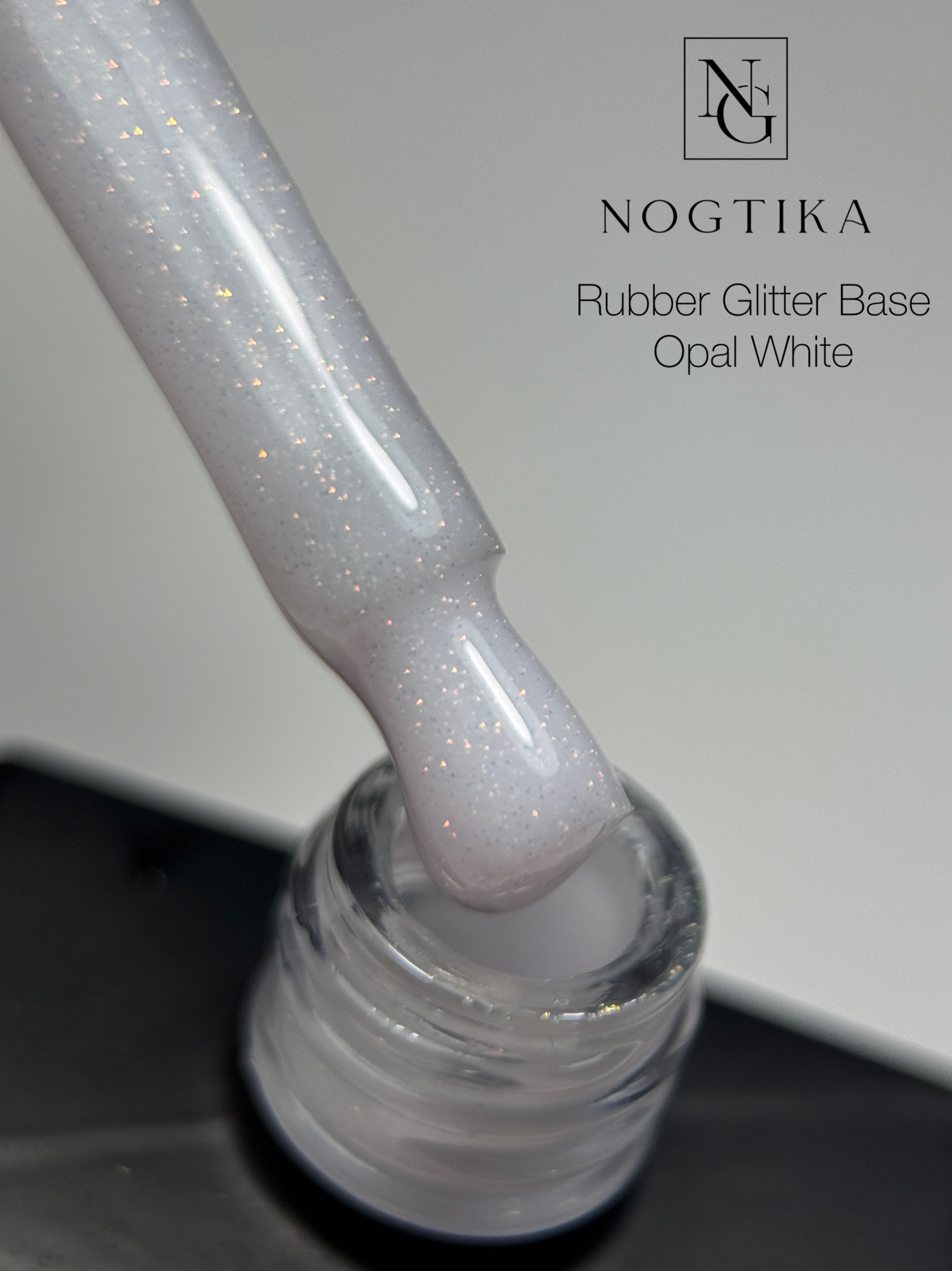 Glitter Base # 1 Opal White (TPO-Free) 12ml/30ml