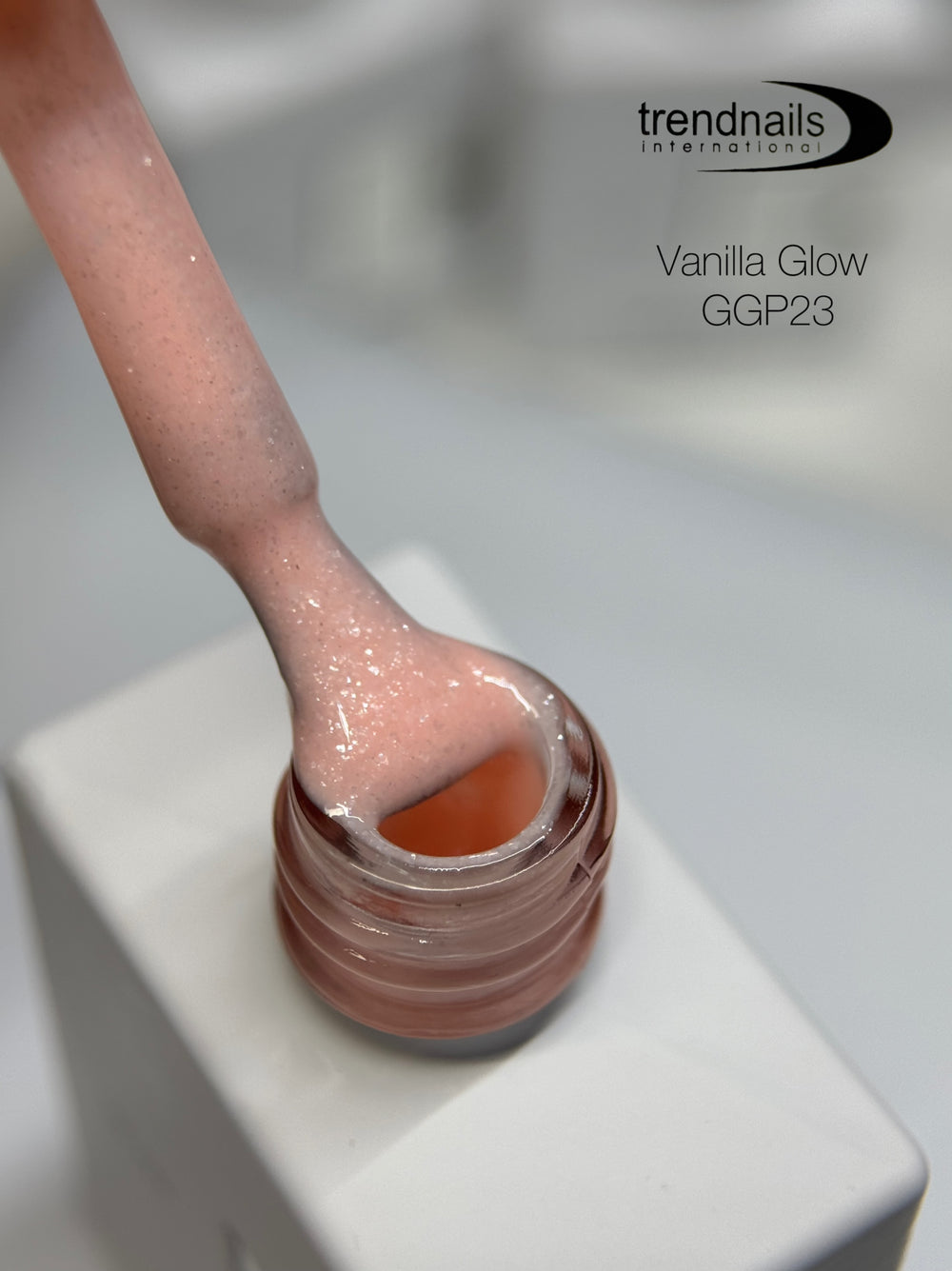 Гель-лак с блестками Vanilla Glow № GGP23 (12 мл), без TPO