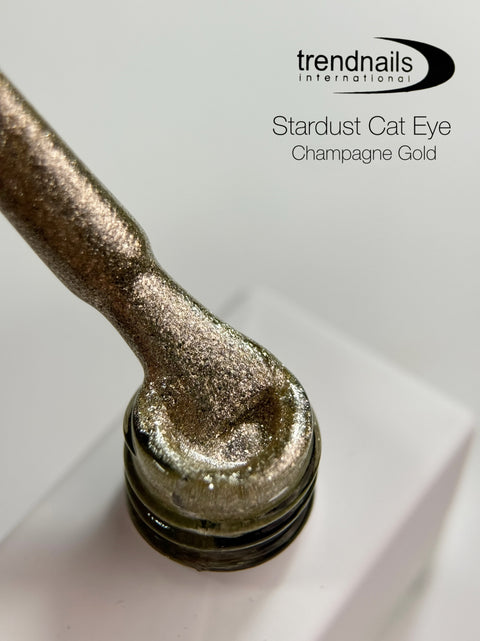 Stardust Cat Eye Gel Polish CHAMPAGNE GOLD 12ml von Trendnails
