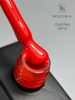 Gel Polish # 19 Coral Red (12ml) TPO-free