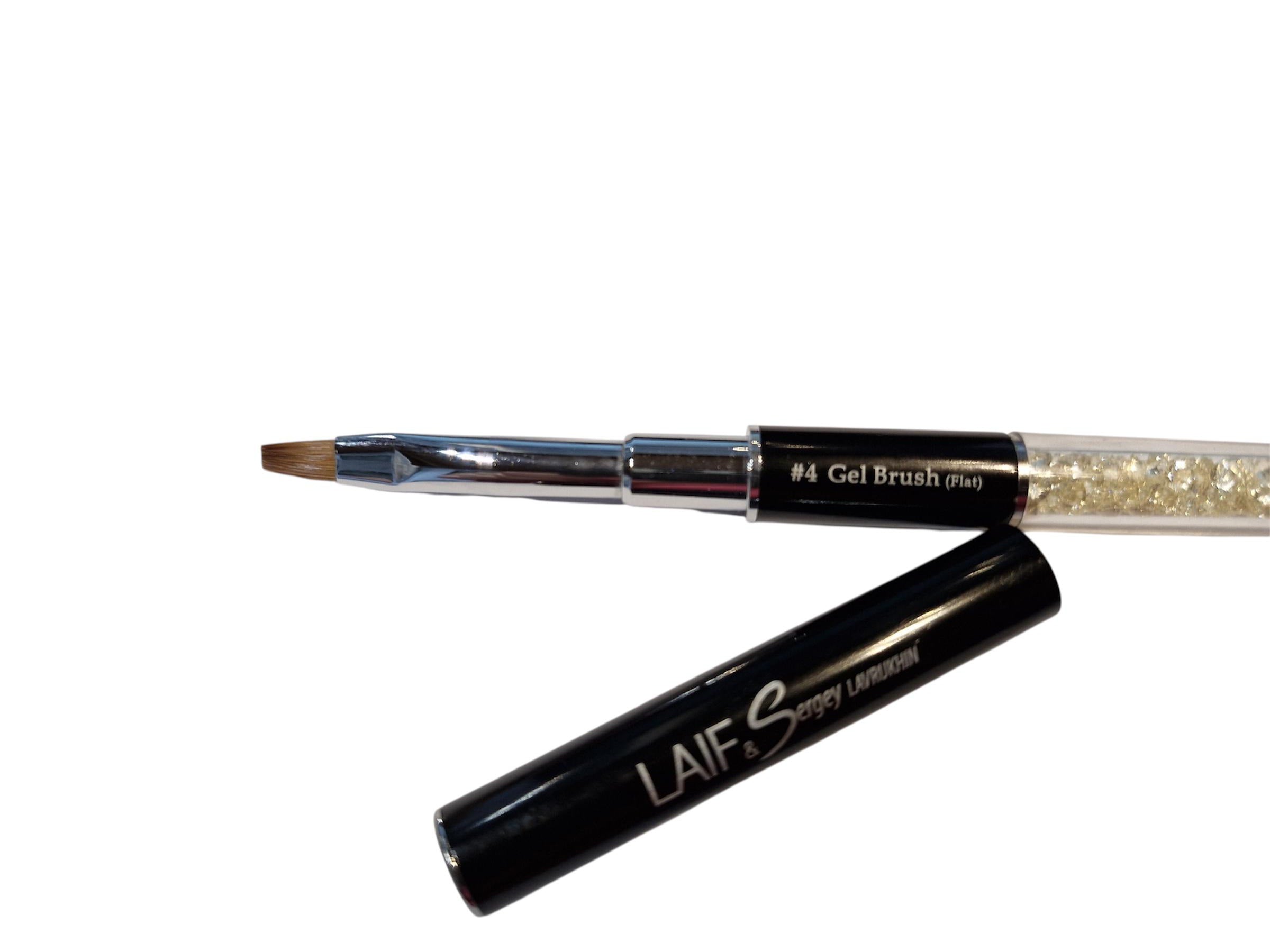 Laif&SL Gel Pinsel 4 Größe Schwarz square