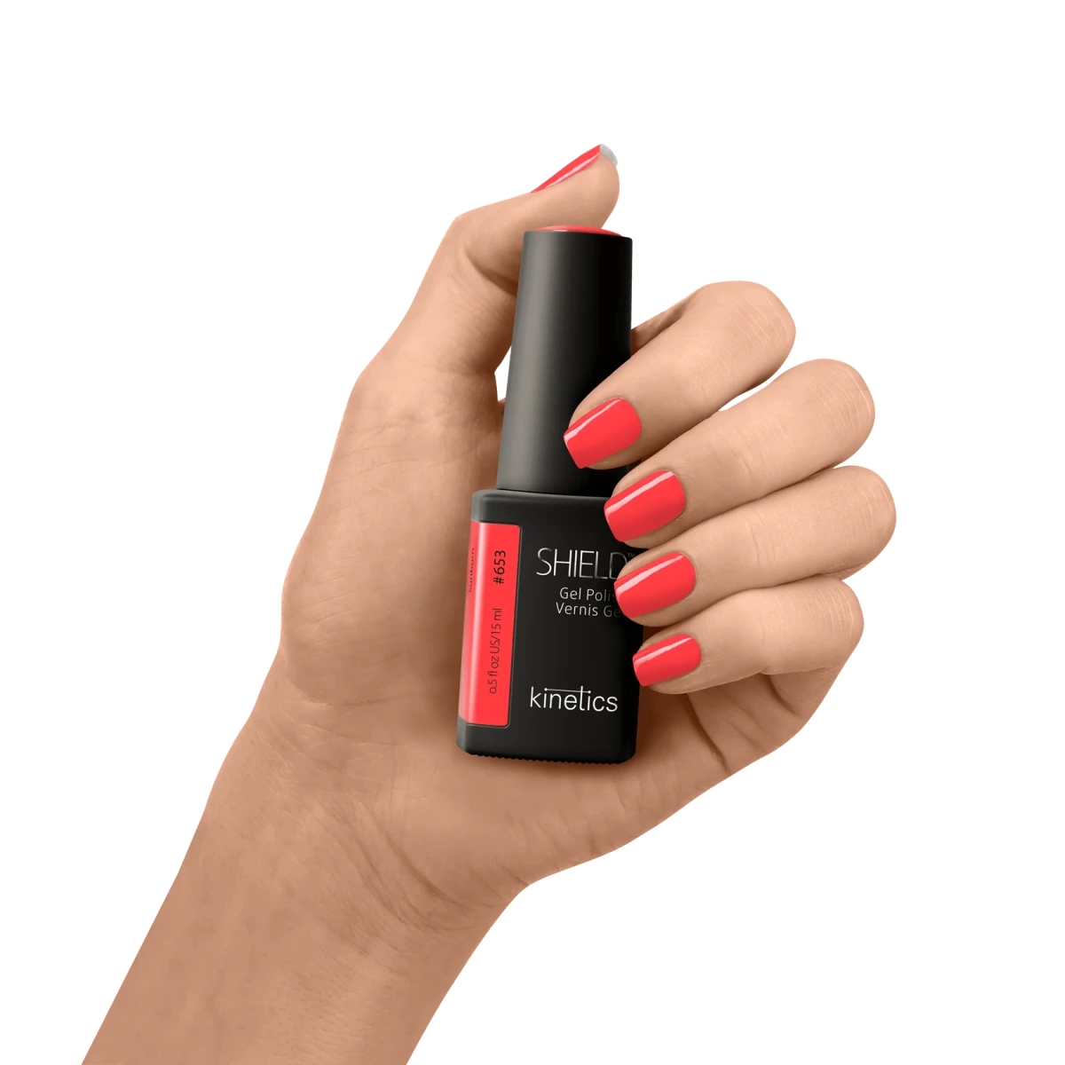 Kinetics SHIELD Gel Polish "Sunburn" Nr. 653 (15ml) (TPO/HEMA-free)