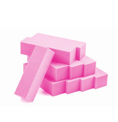 Buffer/Schleifblock rosa mit Glitzer