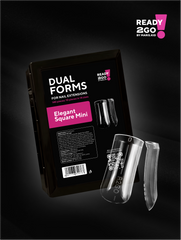 R2GO Dual Tips Elegant Square Mini 140 Stk. von MARIS.KID 1 Packung