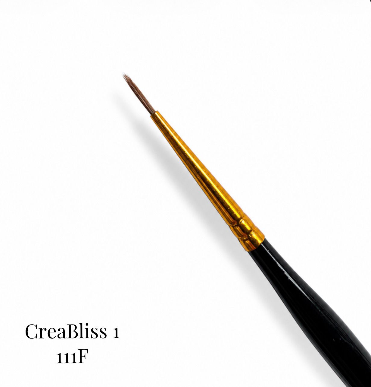 Pinsel für Nageldesign Kolinsky 111F (Größe 0/1/1,5)