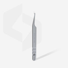 Professionelle Pinzette für Wimpern mit Nano-Kerben EXPERT 45 TYPE 8 (MINI L)