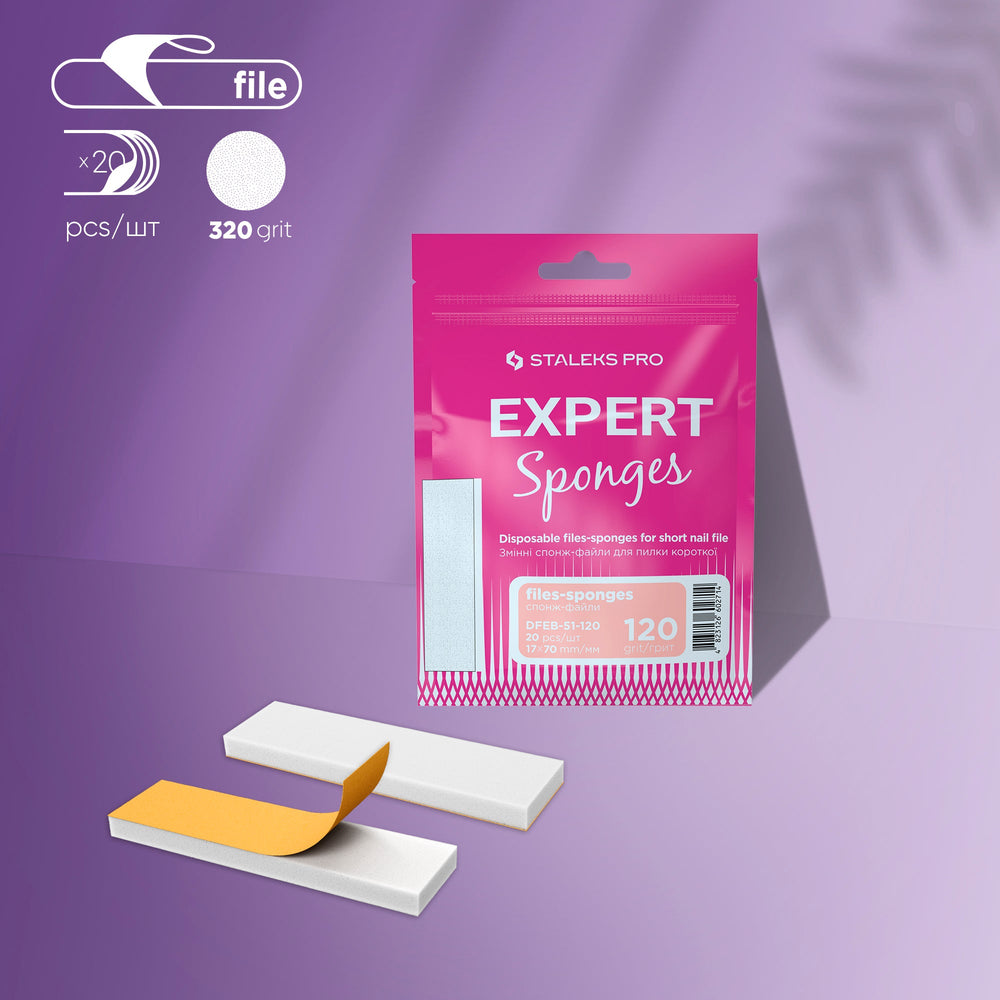Buffer intercambiabili DFE-51 (grana 180-240) WHITE10 pz. STALEKS EXPERT